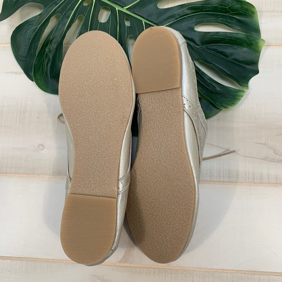 Sheridan Mia Praha Silver Leather Tie Oxfords 39 - Picture 8 of 10